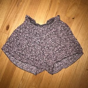 Floral, Flowy Shorts